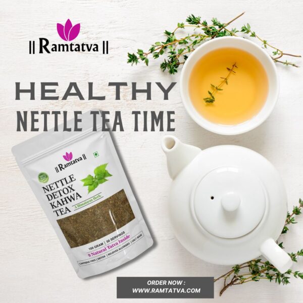 Nettle Detox Kahwa Tea, Desi Kahwa, Dasi Kahwa,Control Blood Sugar Level,Controls Cholesterol,